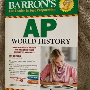 barrons ap world history book